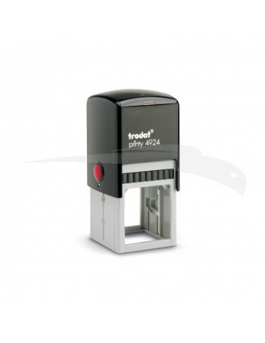 Cachet Personnalisable TRODAT 4924 format empreinte 40 mm x 40 mm 6 lignes