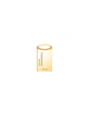 TRANSCEND CLE USB TS16GJF710G 16GB SILVER PLATING (TS16GJF710G)