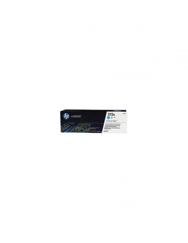 HP 312A Cyan LaserJet Toner Cartridge (CF381A)