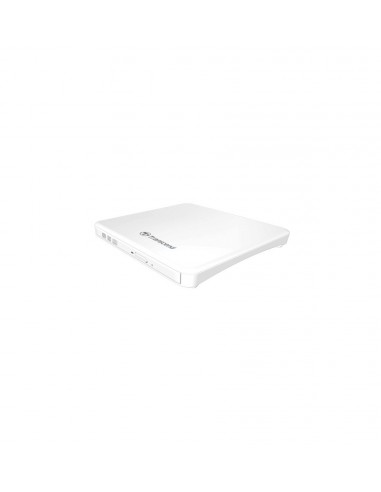 Transcend lecteur DVD Slim type, USB, white (TS8XDVDS-W)