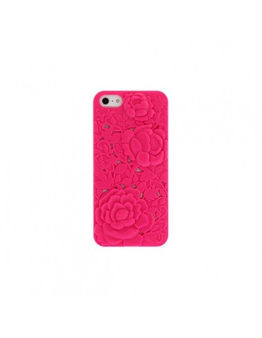 Coque à Rose Gravées pour iPhone 5/5S
