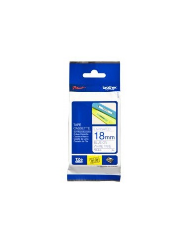 BROTHER Lamine 8m, 18mm Bleu - Blanc