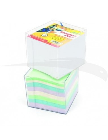 Bloc cube - SICOPA - 9x9x9 cm Blanc - 500 F