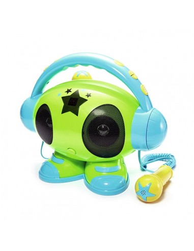 Enceinte USB Reader Robot Vert