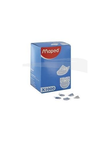 100 COINS DE LETTRES - MAPED - EN ALUMINIUM - Lot de 10 boîtes
