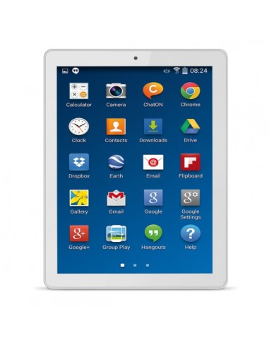 Accent - Tablette Touareg8 3G Blanche + Housse