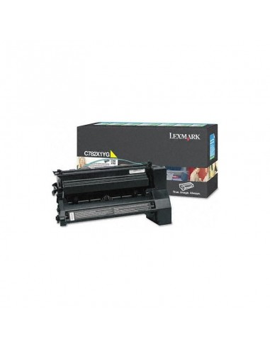 C782 TONER me Jaune très haute capacité (15K) (C782X1YG)