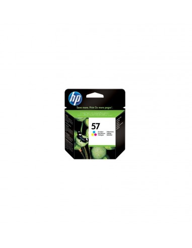 HP No. 57 Tri-Colour Inkjet Print Cartridge, 17 ml (C6657AE)