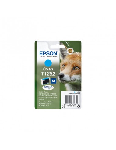 Cartouche Epson Renard - Encre DURABrite Ultra Cyan (C13T12824012)