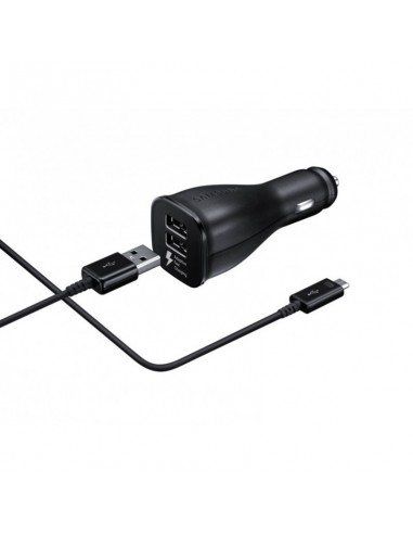 Chargeur de Voiture Samsung - Double à Chargement Rapide (type C)