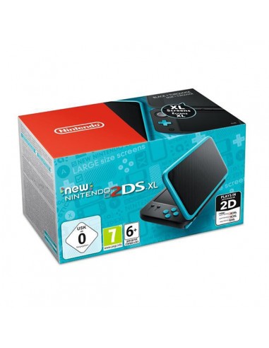 Console 2DS XL New Noire & Turquoise