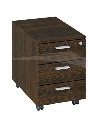 CAISSON mobile 3 tiroirs 410W*556D*577H WENGE