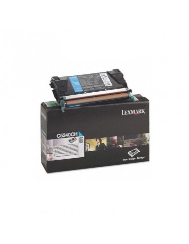 C524, C532, C534 TONER Cyan haute capacité (5K) (C5240CH)