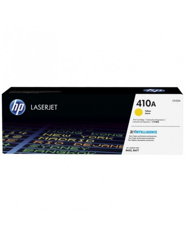 Toner HP 412A LaserJet Jaune authentique (CF412A)
