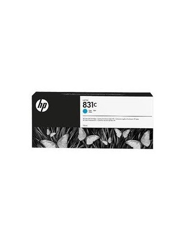 HP 831C 775-ml Cyan Latex InkCartridge