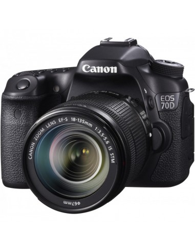 Reflex Canon EOS 70D + Objectif Canon EF-S 18-135mm f/3.5-5.6 IS STM