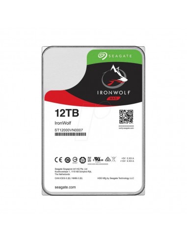 seagate ironwolf 12 tb st12000vn007 disque dur interne 89 cm 35 zoll 256 mb cache 7200 rpm sata 6gb s