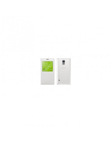 Galaxy S5Sview (Punching Type) Sview Cover Blanc