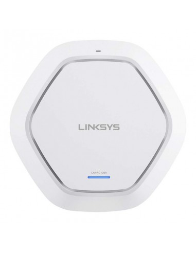 Point d'accès Wi-Fi Linksys Double bande 2,4 + 5 GHz AC1200 avec PoE+ (Montage au plafond)