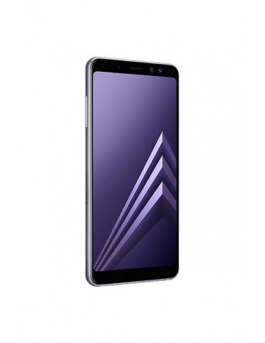 Smartphone SAMSUNG A8 2018 /Violet /Octa-Core /2.2 GHz - 1.6 GHz /5.6Pouce /Super AMOLED /2220 x 1080 - FHD+ /16 Mpx - 16 + 8 M