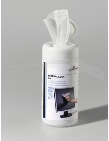 LINGETTE NETTOYANTE - DURABLE -SCREENCLEAN - 100 LINGETTES