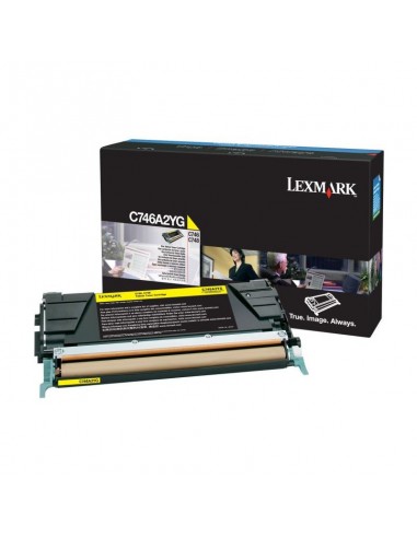 C746/C748 TONER Jaune (7K) (C746A1YG)