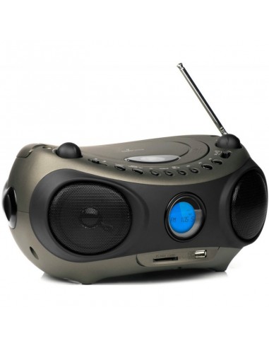 Lecteur CD MP3 Energy Sistem Music Box Z400 Noir (Radio FM et écran LCD rétro éclairé avec USB, Carte SD)