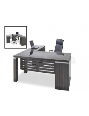 BUREAU EN BOIS Dim:1800 x 800 x750mm ep 25 HX-RY0496