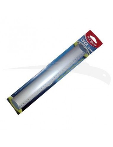 RÈGLES PLATES MAPED - EN ALUMINIUM 30 cm
