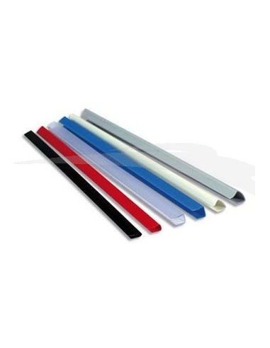 BAGUETTE A RELIER TRANSPARENTE - DELI - 17 mm - Boîte de 50 baguettes