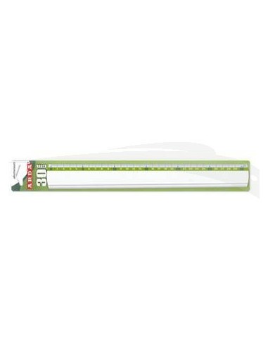 REGLE PLATE - ARDA - ALUMINIUM FLY -30CM - Lot de 5 règles