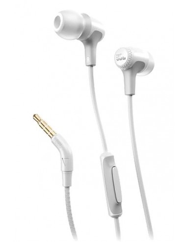 Ecouteurs JBL E15 /Micro /Câble /Blanc