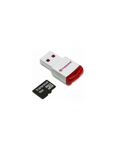 TRANSCEND 16GB MCSD10+RDP3 Card Reader (TS16GUSDHC10-P3)