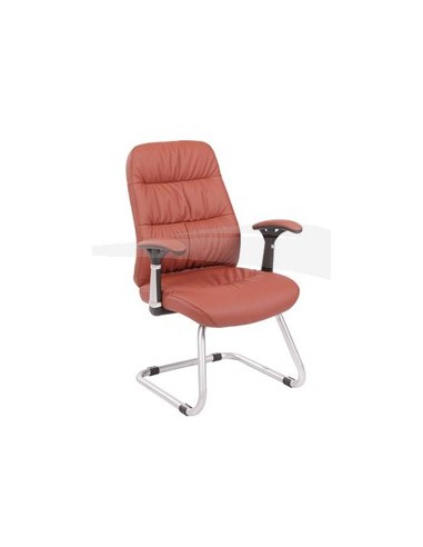 Fauteuil Visiteur en PU et PVC