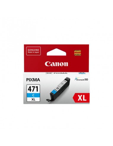 Cartouche d'encre d'origine Canon CLI-471XL C Cyan