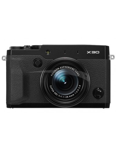 Fujifilm Appareil photo numérique X30 Noir, WiFi Réf : F FX-X30B-ME CD