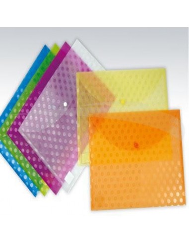 PORTE DOCUMENT TRANSPARENT - ALPHA - GRAND FORMAT - Lot de 12