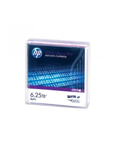 Bande de sauvegarde HP LTO-6 Ultrium 6.25TB BaFe RW (C7976B)
