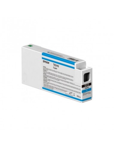 Cartouche d'encre Epson T824200 - Cyan 350ml (C13T824200)