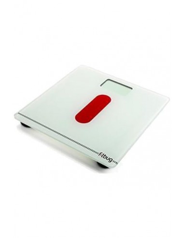 Balance Connéctée FITBUG WOW /29Kg - 250Kg /Compatible Android 4.3 (Bluetooth Smart v4) - iOS (Bluetooth Smart v4) /3 Piles