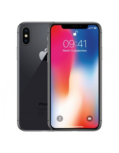iPhone X /5,8Pouce /Gris /256 Go /3 Go /7 Mpx - 12 Mpx