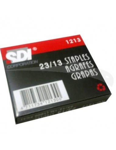 Boites de 1000 Agrafes - SDI - 23/13 - LOT DE 10 Boites