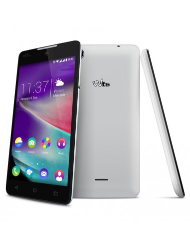 WIKO 5'' QUAD CORE 4G RAINBOW LITE BLANC