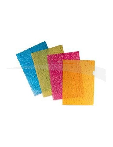 POCHETTE COINS PVC - KINARY - A4 - Lot de 10 pochettes