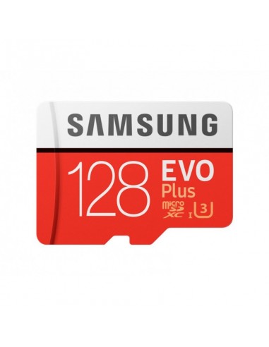Carte mémoire Samsung EVO Plus 128Go (avec adaptateur SD) (MB-MC128GA/EU)