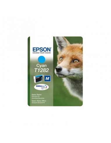 Cartouche d'encre Epson Cyan T1282 Renard DURABrite Ultra C
