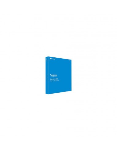 MS Visio Std 2016 32-bit/x64 French Africa/Caribbean Only EM (D86-05537)