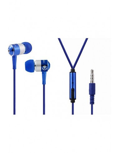 Ecouteurs VOLKANO Stannice Series /Micro /Bleu