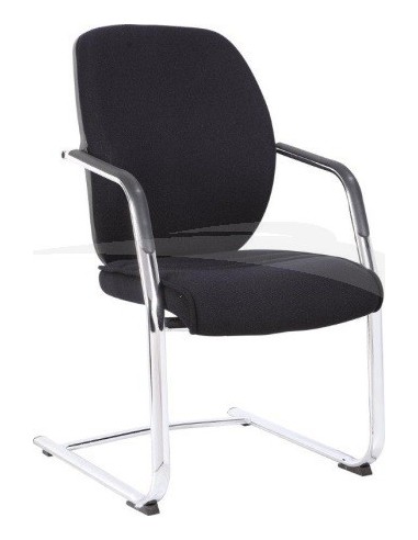 FAUTEUIL VISITEUR EN SIMILI CUIR KB-912D