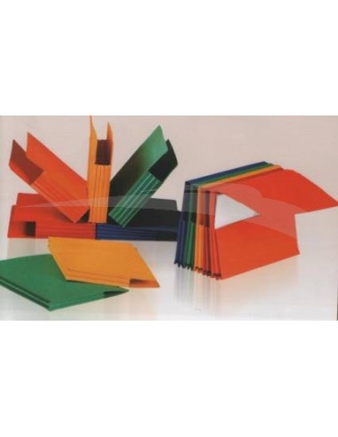 POCHETTE PORTE DOCUMENT - SICLA - A SOUFFLETS - AC - 3 PLIS - 4/10e - Lot de 10 pochettes